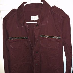 Jolt Burgundy Jacket